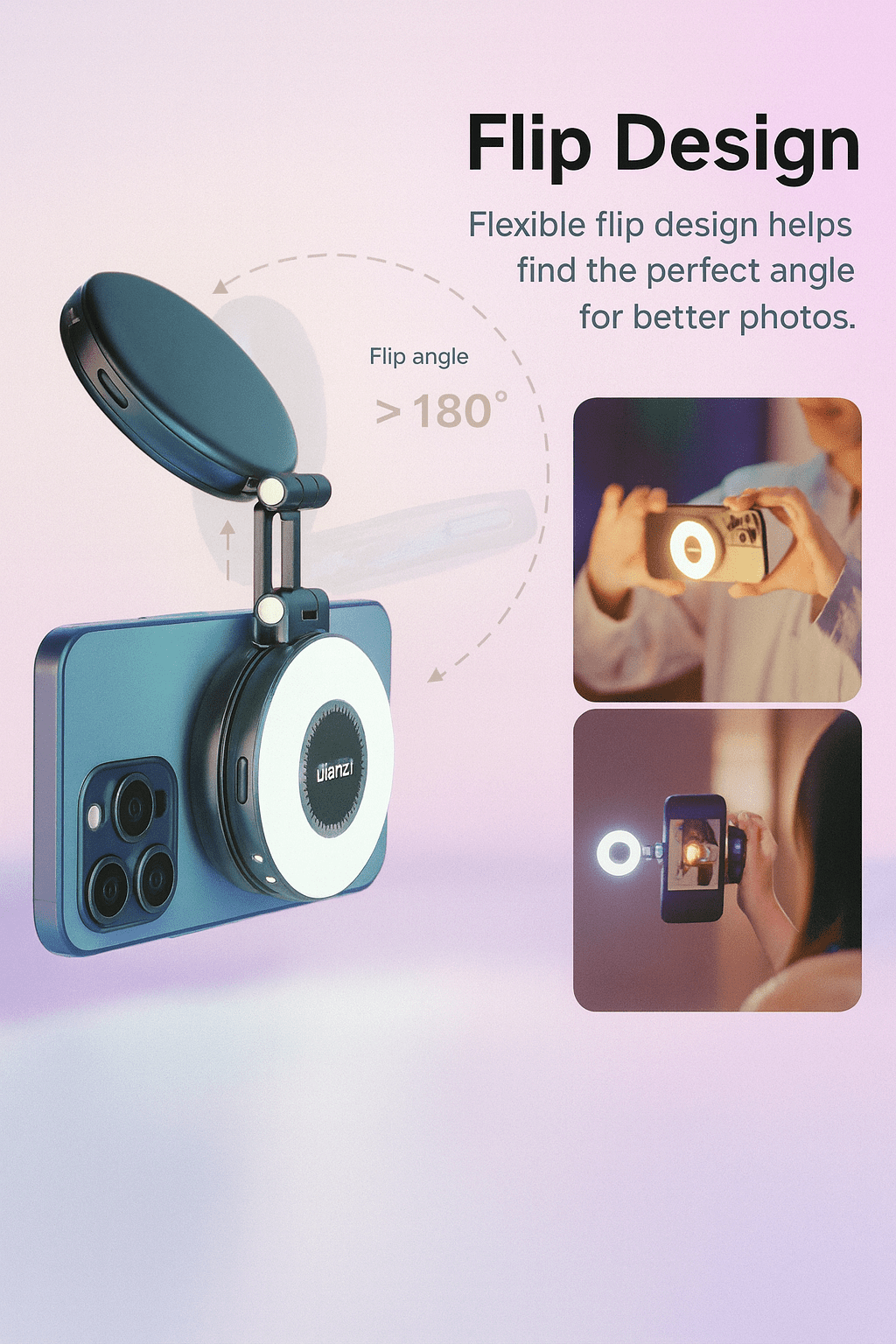 MagSafe Portable Selfie Light for iPhone - Image 2